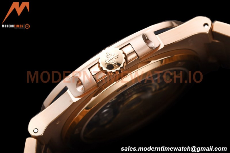 Patek Philippe - Nautilus Automatic 40mm 5711R RG/RG White PPF A324
