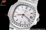 Patek Philippe - Nautilus Automatic 40mm 5711/110P Diamond SS/SS Wht/Dia PPF A324
