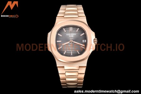 Patek Philippe - Nautilus Automatic 40mm 5711R RG/RG Grey PPF A324