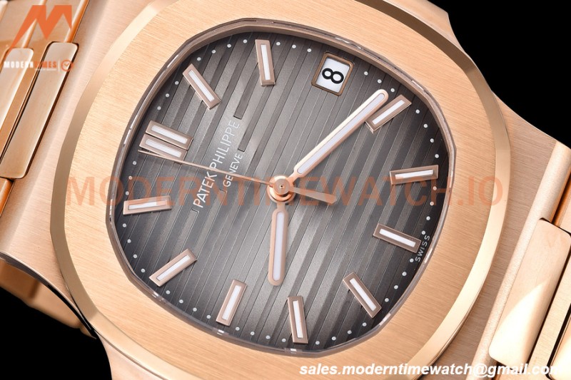 Patek Philippe - Nautilus Automatic 40mm 5711R RG/RG Grey PPF A324