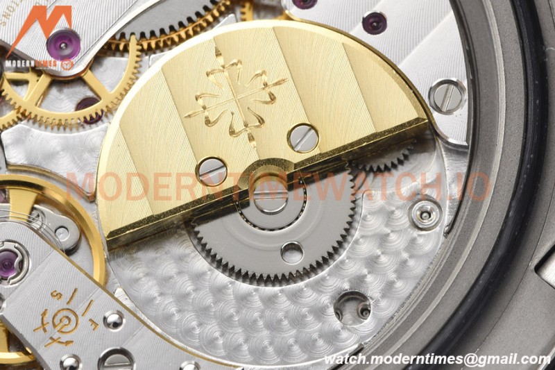Patek Philippe - Nautilus Moon Phase 5722G 40mm Diamond SS/LE Blue PPF A240