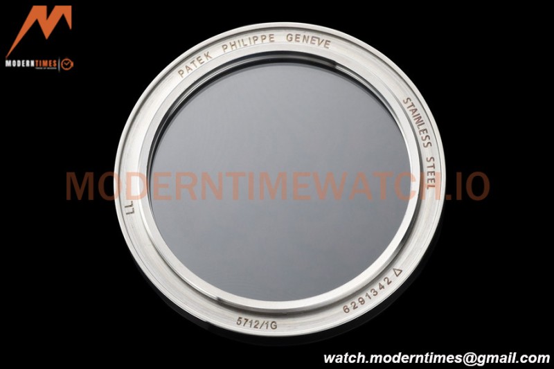 Patek Philippe - Nautilus Moon Phase 5722G 40mm Diamond SS/LE Grey PPF A240