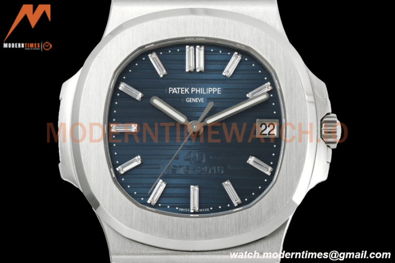 Patek Philippe - Nautilus Automatic 40mm 5711/1P 40th Anni SS/SS Blue PPF V5 A330