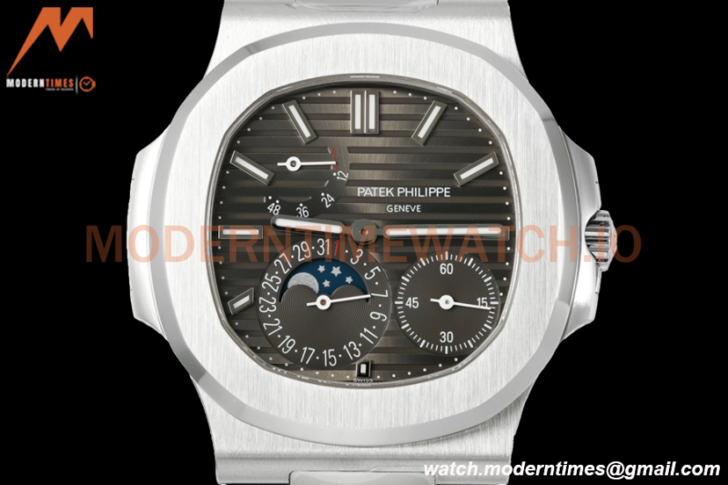 Patek Philippe - Nautilus 41mm Moon Phase 5712G SS/LE Grey PPF A240