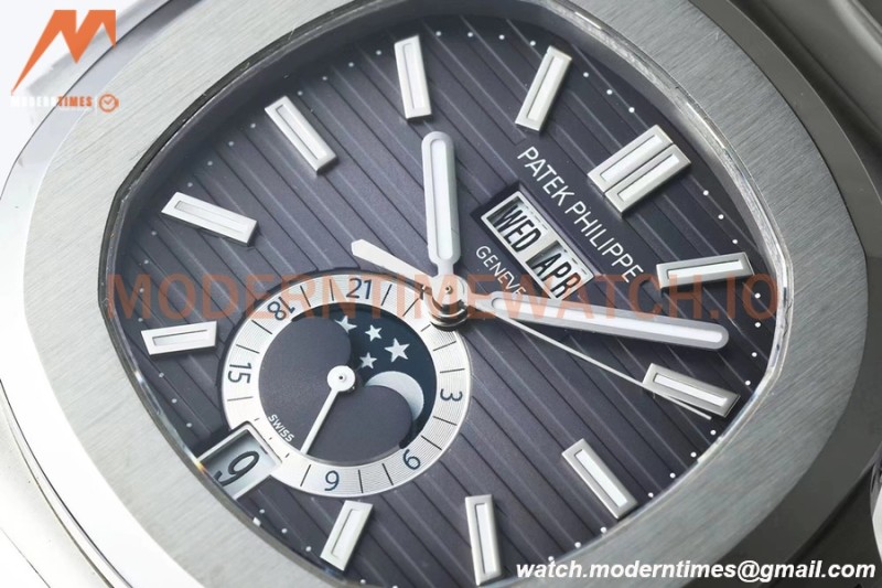 Patek Philippe - Nautilus 40.5mm Annual Calendar 5726/1A SS/SS Grey PPF A324