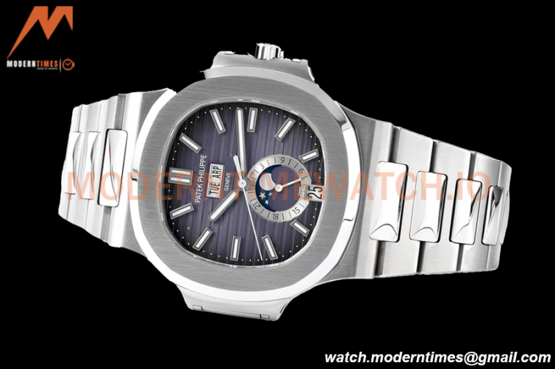 Patek Philippe - Nautilus 40.5mm Annual Calendar 5726/1A SS/SS Grey PPF A324