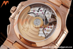 Patek Philippe - Nautilus Chronograph 5980 RG/RG Black 3KF V2 A7750 Mod