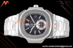 Patek Philippe - Nautilus Chronograph 5980 SS/SS Black 3KF V2 A7750 Mod