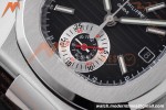 Patek Philippe - Nautilus Chronograph 5980 SS/LE Black 3KF V2 A7750 Mod