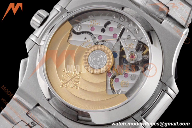 Patek Philippe - Nautilus Chronograph 5980 SS/SS White 3KF V2 A7750 Mod