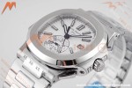 Patek Philippe - Nautilus Chronograph 5980 SS/SS White 3KF V2 A7750 Mod