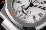 Patek Philippe - Nautilus Chronograph 5980 SS/LE White 3KF V2 A7750 Mod