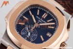 Patek Philippe - Nautilus Chronograph 5980 RG/SS/LE Blue 3KF V2 A7750 Mod