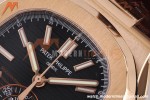 Patek Philippe - Nautilus Chronograph 5980 RG/LE Black 3KF V2 A7750 Mod