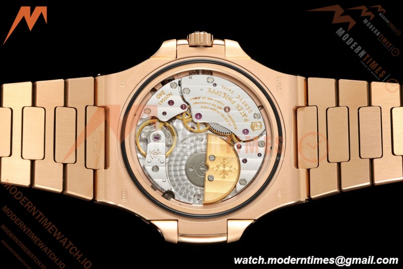 Patek Philippe - Nautilus 5712/1R 40mm RG/RG Brn/Stk OMEF A240