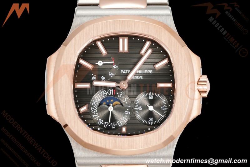 Patek Philippe - Nautilus 5712GR 40mm RG/SS Grey/Stk 3KF A240 | 파텍 필립 - 노틸러스 5712GR 40mm RG/SS 그레이/Stk 3KF A240