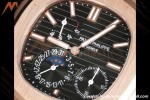 Patek Philippe - Nautilus 5712R 40mm RG/RG Blk/Stk 3KF A240