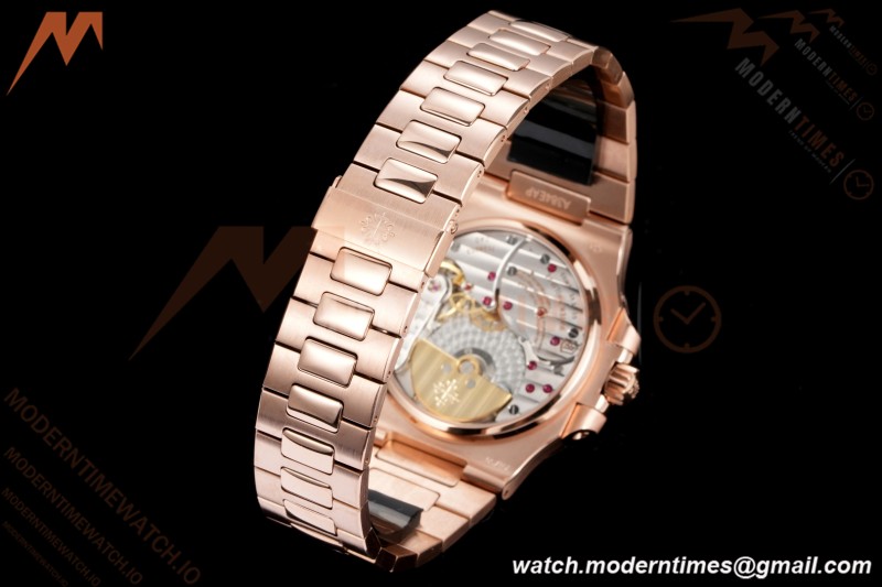 Patek Philippe - Nautilus 5712R 40mm RG/RG Blk/Stk 3KF A240