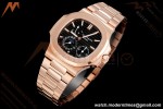 Patek Philippe - Nautilus 5712R 40mm RG/RG Blk/Stk 3KF A240