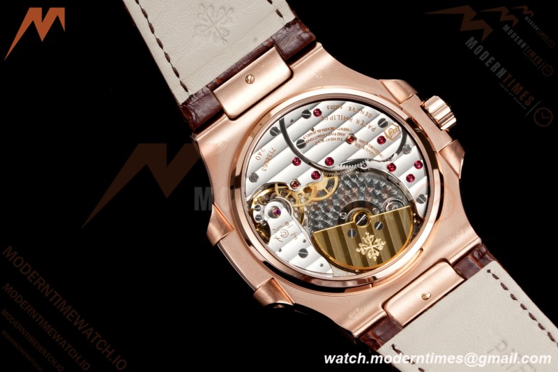 Patek Philippe - Nautilus 5712/1R 40mm RG/LE Brn/Stk 3KF A240