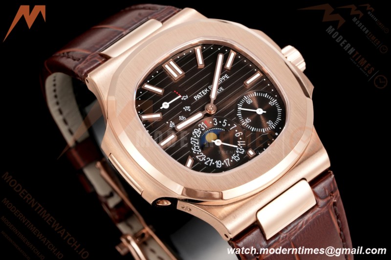 Patek Philippe - Nautilus 5712/1R 40mm RG/LE Brn/Stk 3KF A240
