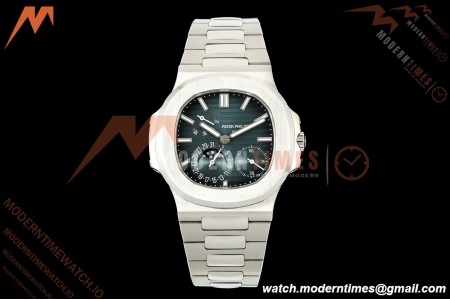 Patek Philippe - Nautilus 5712/1A 40mm SS/SS Blue/Stk VAF Customized Super Engraved A240
