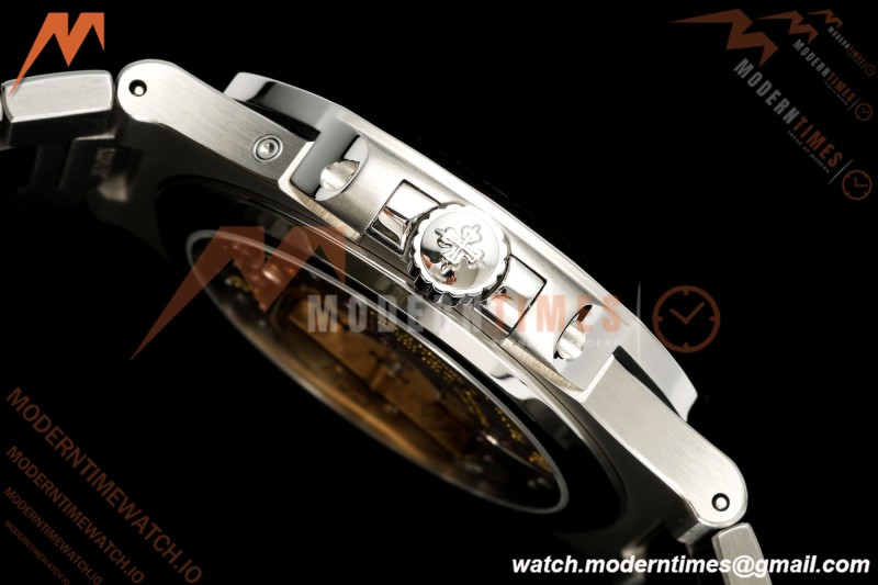 Patek Philippe - Nautilus 5712/1A 40mm SS/SS Blue/Stk VAF Customized Super Engraved A240
