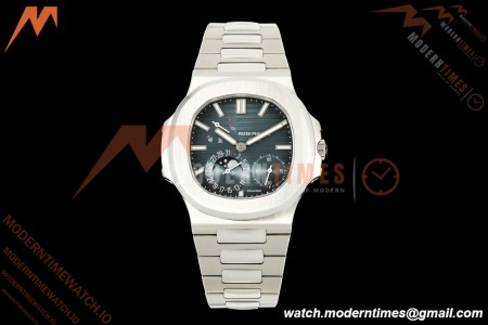 Patek Philippe - Nautilus 5712/1A 40mm SS/SS Blue Tiffany & Co. Dial VAF Customized Super Engraved A240