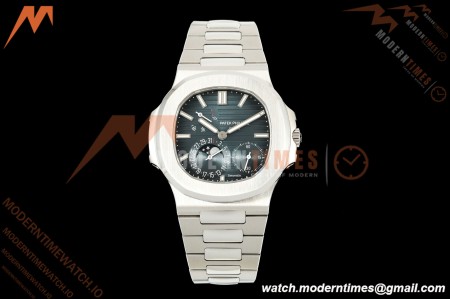 Patek Philippe - Nautilus 5712/1A 40mm SS/SS Blue Tiffany & Co. Dial VAF Customized Super Engraved A240