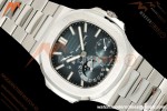 Patek Philippe - Nautilus 5712/1A 40mm SS/SS Blue Tiffany & Co. Dial VAF Customized Super Engraved A240