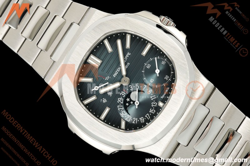 Patek Philippe - Nautilus 5712/1A 40mm SS/SS Blue Tiffany & Co. Dial VAF Customized Super Engraved A240
