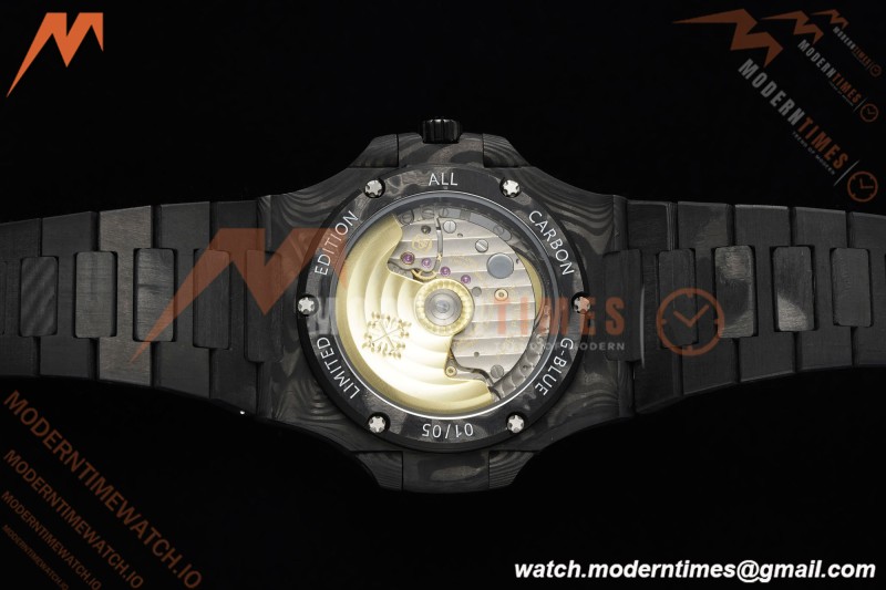 Patek Philippe - Nautilus DiW 5711 40mm Black CER/CER Forged Carbon Crystal Dial DIWF A324CS | 파텍 필립 - 노틸러스 DiW 5711 40mm 블랙 CER/CER 단조 카본 크리스탈 다이얼 DIWF A324CS