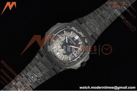 Patek Philippe - Nautilus DiW 5711 40mm Black CER/CER Forged Carbon Crystal Dial DIWF A324CS | 파텍 필립 - 노틸러스 DiW 5711 40mm 블랙 CER/CER 단조 카본 크리스탈 다이얼 DIWF A324CS