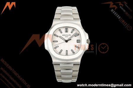 Patek Philippe - Nautilus Automatic 40mm 5711/1A SS/SS White DDF DD324