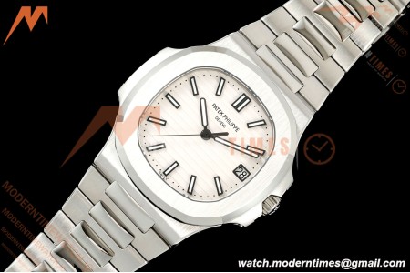 Patek Philippe - Nautilus Automatic 40mm 5711/1A SS/SS White DDF DD330