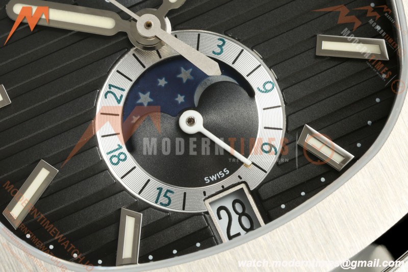 Patek Philippe - Nautilus 40.5mm Annual Calendar 5726/1A SS/SS Gray DF DD324