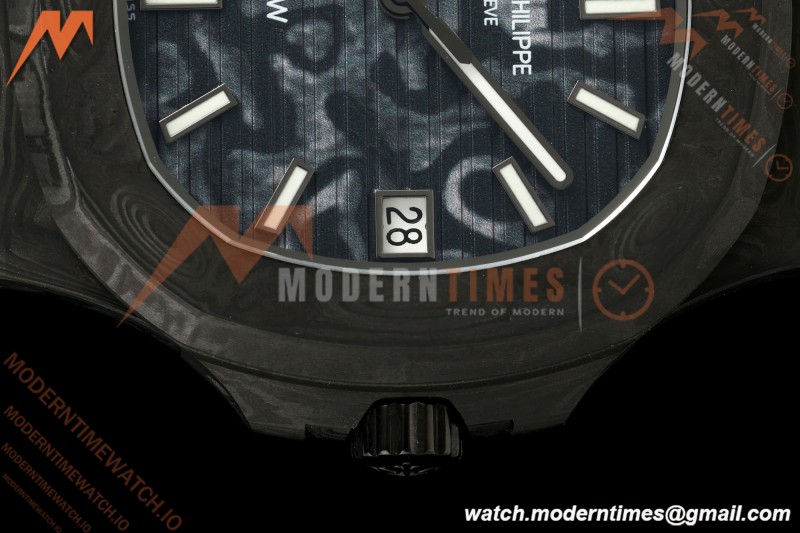 Patek Philippe - Nautilus DiW 5711 40mm All Carbon Monolith Black FC/FC Forged Carbon Dial DIWF A324CS