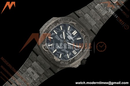 Patek Philippe - Nautilus DiW 5711 40mm All Carbon Monolith Black FC/FC Forged Carbon Dial DIWF A324CS
