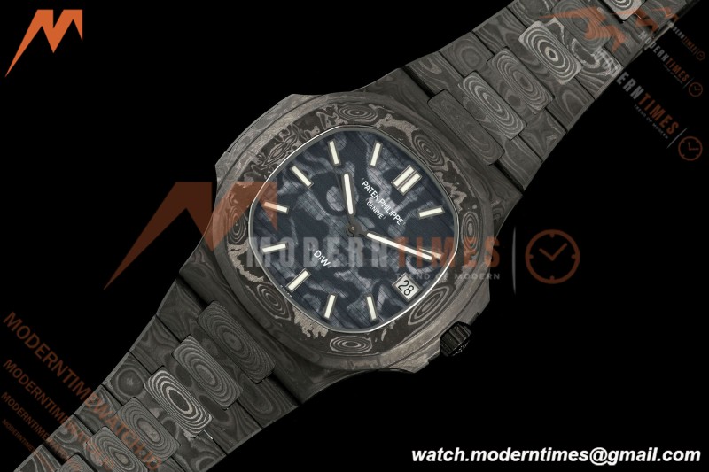 Patek Philippe - Nautilus DiW 5711 40mm All Carbon Monolith Black FC/FC Forged Carbon Dial DIWF A324CS
