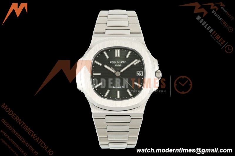 Patek Philippe - Nautilus Automatic 40mm 5711/1A SS/SS SWF Green Tiffany Dial VAF DD324 MOD | 파텍 필립 - 노틸러스 오토매틱 40mm 5711/1A SS/SS SWF 그린 티파니 다이얼 VAF DD324 MOD