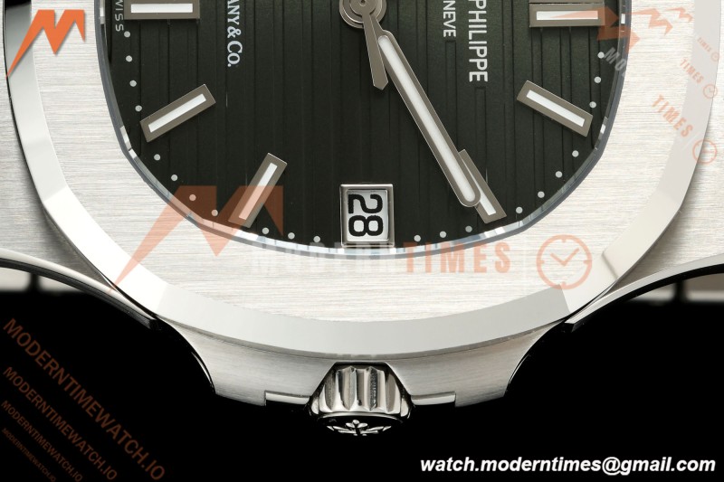 Patek Philippe - Nautilus Automatic 40mm 5711/1A SS/SS SWF Green Tiffany Dial VAF DD324 MOD | 파텍 필립 - 노틸러스 오토매틱 40mm 5711/1A SS/SS SWF 그린 티파니 다이얼 VAF DD324 MOD