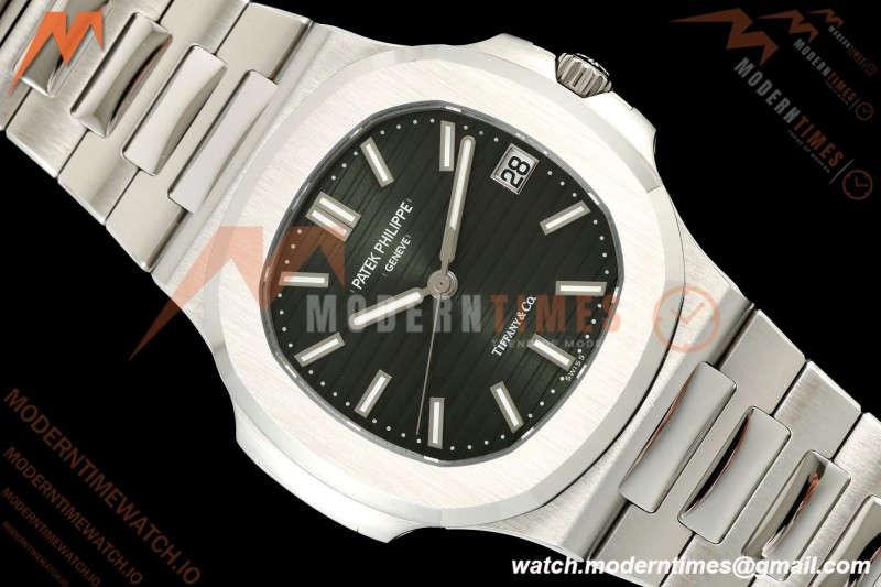 Patek Philippe - Nautilus Automatic 40mm 5711/1A SS/SS SWF Green Tiffany Dial VAF DD324 MOD | 파텍 필립 - 노틸러스 오토매틱 40mm 5711/1A SS/SS SWF 그린 티파니 다이얼 VAF DD324 MOD