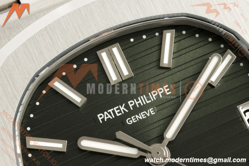 Patek Philippe - Nautilus Automatic 40mm 5711/1A SS/SS SWF Green Tiffany Dial VAF DD324 MOD | 파텍 필립 - 노틸러스 오토매틱 40mm 5711/1A SS/SS SWF 그린 티파니 다이얼 VAF DD324 MOD