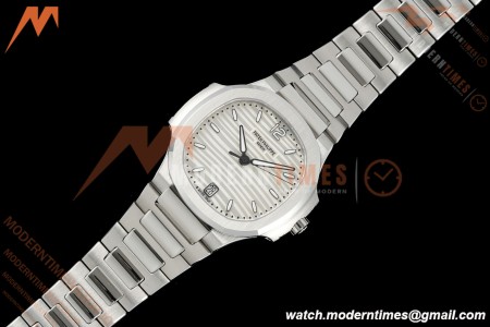 Patek Philippe - Nautilus Ladies 7118 35mm SS/SS Silver Dial 3KF DD324