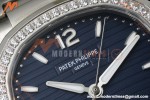 Patek Philippe - Nautilus Ladies 7118 35mm SS/SS Blu/Stk Diamonod 3KF DD324 | 파텍 필립 - 노틸러스 레이디스 7118 35mm SS/SS 블루/스틸 다이아몬드 3KF DD324
