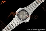 Patek Philippe - Nautilus Ladies 7118 35mm SS/SS Gray/Stk Diamonod 3KF DD324