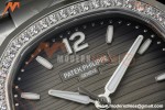 Patek Philippe - Nautilus Ladies 7118 35mm SS/SS Gray/Stk Diamonod 3KF DD324