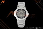 Patek Philippe - Nautilus Ladies 7118 35mm SS/SS Gray Dial 3KF DD324