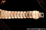 Patek Philippe - Nautilus Ladies 7118 35mm RG/RG Wht/Stk DDF DD324