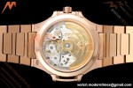 Patek Philippe - Nautilus Ladies 7118 35mm RG/RG Wht/Stk DDF DD324